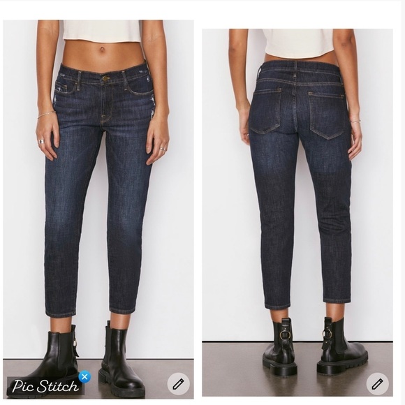 Frame Le Garçon Crop in Covant - Picture 1 of 9